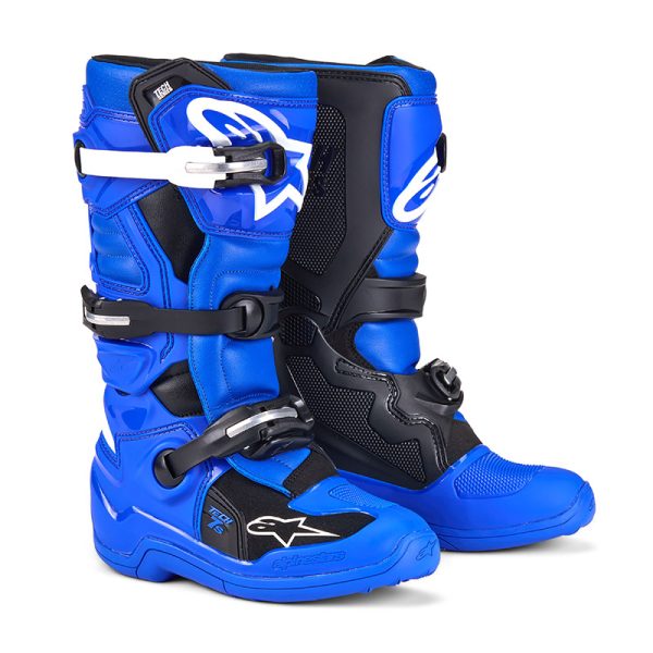 Alpinestars Tech 7s Kid Boots Blue Black White